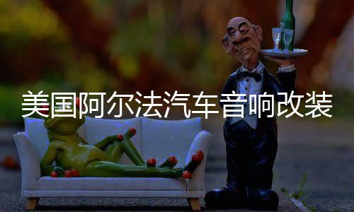 美國阿爾法汽車音響改裝發(fā)燒12寸10寸超重雙音圈無源低音炮喇叭