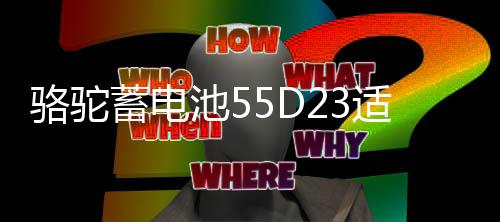 駱駝蓄電池55D23適配現(xiàn)代朗動(dòng)起亞 凱越天籟60AH汽車電瓶以舊換新