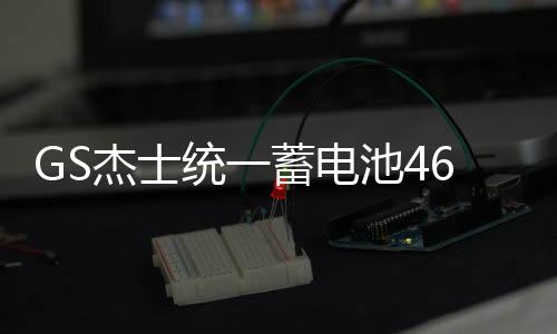 GS杰士統一蓄電池46B24LS適配鋒范1.8雅閣2.0頤達NV200汽車電瓶